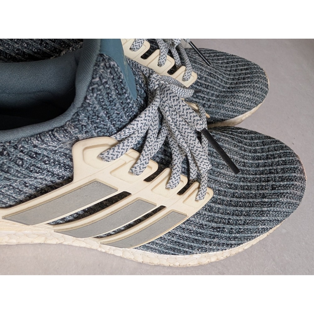 Adidas UltraBoost 4.0 Mens Grey Cream Running Shoes CM8272 Primeknit Sneaker - Picture 10 of 11